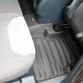 Mat Up! Floor mats for Ford Maverick Hybrid 2022-2026 with Maximum Coverage, Laser Measured, Anti-Slip, Waterproof, All Weather Car Mats Accessories. Covers Row 1 and 2