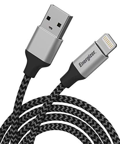 Premier Energizer Ultimate iPhone Charger Lightning Cable 6ft MFi Fast Charging USB Syncing