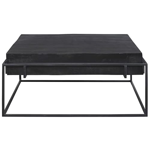 Uttermost Telone 35" Wide Dark Oxidized Black Coffee Table #TOP3