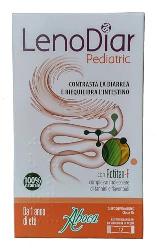 Aboca LenoDiar Pediatric Durchfallbehandlung 12 Beutel