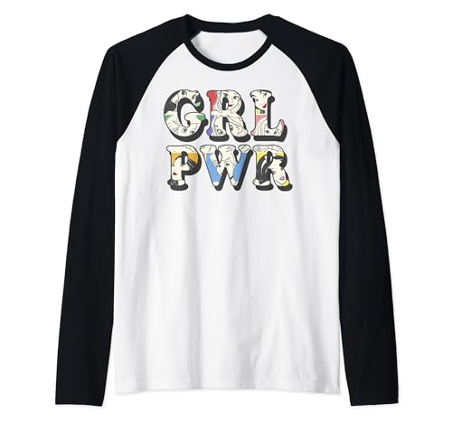 T-shirt raglan Disney Princess GRL PWR pour look décontracté