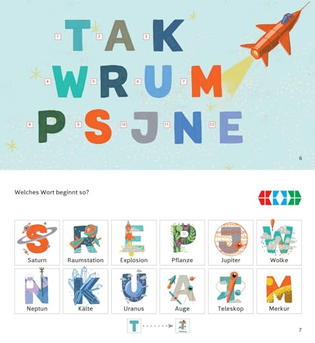 miniLÜK: Vorschule/1. Klasse miniLÜK-Set WAS IST WAS WELTRAUM ― Lesen, Rechnen, Konzentrieren (miniLÜK-Sets: Kasten + Übungsheft/e)