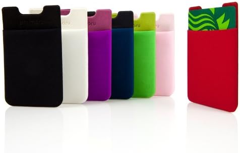 Sinjimoru Sinji Pouch Adhesive Accessory Pocket for All iPhone, iPod Touch, Galaxy S & Android Smart Phones (Violet)