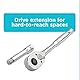 BLACK+DECKER 40-tlg Steckschlüsselsatz, Ratschensatz (BDMT45001)