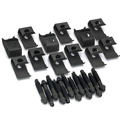 Vance 12-Pack U-Channel Clips For Top Mounting Sink In Extra Thick Counter Tops #TOP5