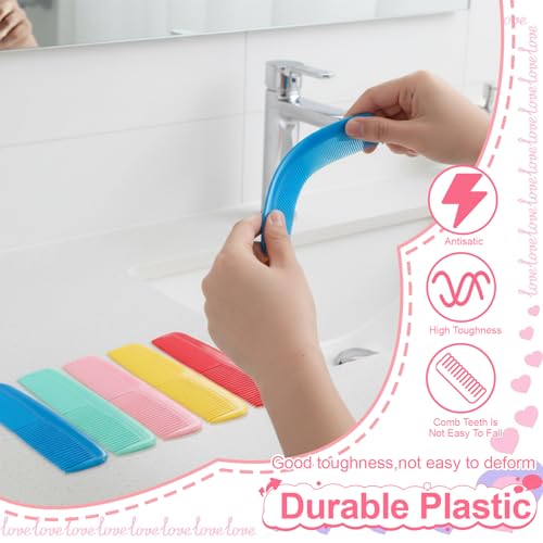 150 Peines Plásticos de Colores Mixtos para Mujeres miniatura 4