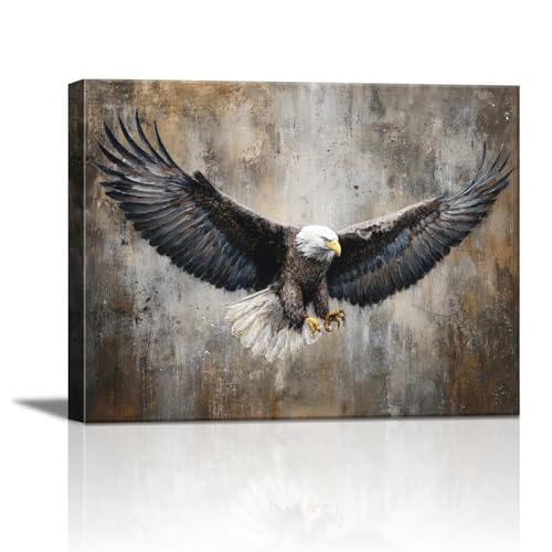 hottaacanvas American Flag Canvas Wall Art