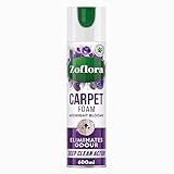 Zoflora Midnight Blooms Carpet Freshener & Care Foam, 1 x 600ml, Carpet Cleaner, Stain Remover Foam for Carpets and Upholstery, Neutralises Odours, Deep Cleans, Pet Safe