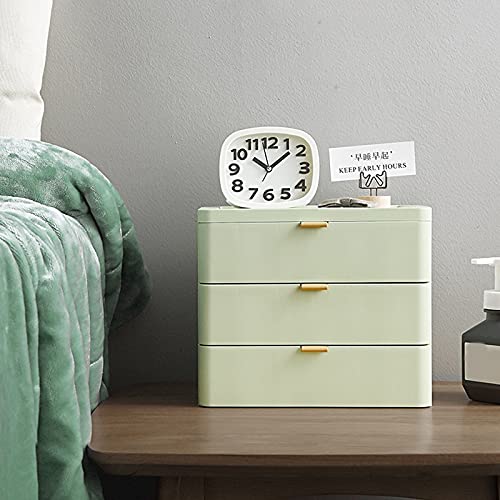 Organizer da scrivania per Ufficio a 3 Livelli, cassetto, Accessori da Bagno, Scatola portaoggetti per Cosmetici, Trucchi, Gioielli