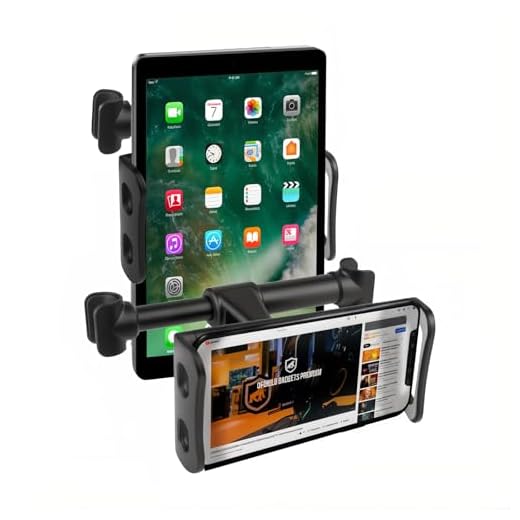 Suporte Veicular Tank Car para encosto do carro compatível com celular e Tablet's de até 11 polegadas - Gshield