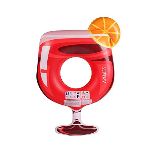 Flotador Redondo Xxl Para Piscina Y Playa - Cóctel Pasión Ø158Cm