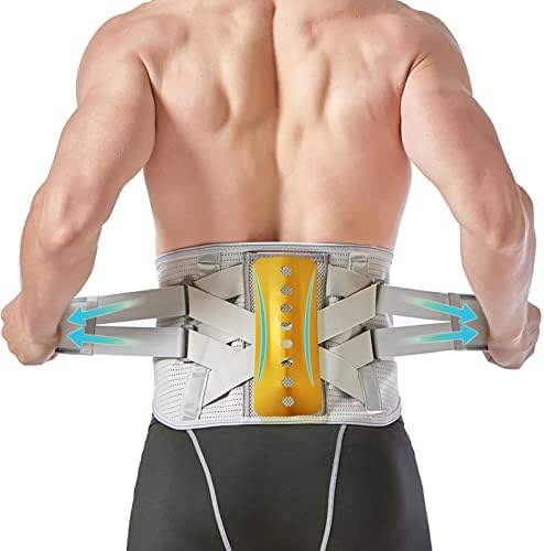 ZSZBACE Back Support Belt for Men and Women, Back Braces for Lower Back Pain Relief,Lumbar support for Heavy Lifting, Sciatica pain relief