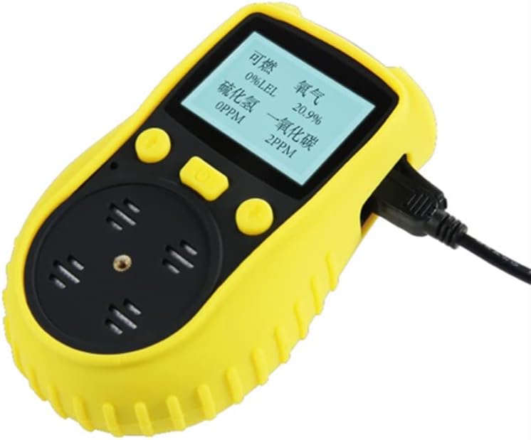 4 in 1 CO H2S O2 LEL Multi Gas Leak Detector Meter Tester