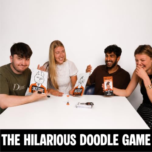 Sketchy Suspects Party Game - Sketch Wacky Criminals Based On Restricted Descriptions! Board Games for Adults & Family - Ages 12+ - 2+ Players - By The Creators of Grab The Mic and Sorry What - Image 2