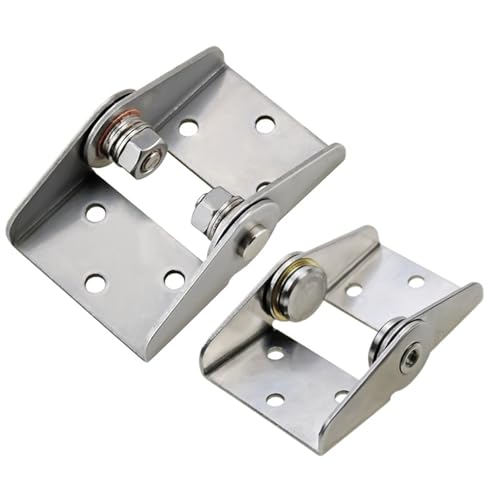 Charnière à position d'arrêt libre pour porte de meuble beige - 2