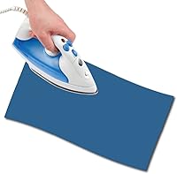 Vista 1 de USIT, Parche de reparación de algodón termoadhesivo, 18 x 4.5 pulgadas, ligero y resistente, avión, 1 pieza