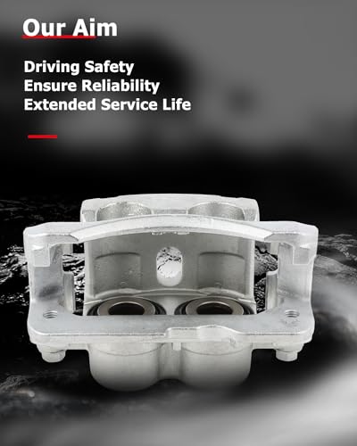 Image of cciyu 18-B4728 Front Right /Rear Left Brake Caliper Assembly w /Bracket For Cadillac 2002-2006,For Chevy 1999-2013,For GMC 1999-2013,For Hummer 2003-2009