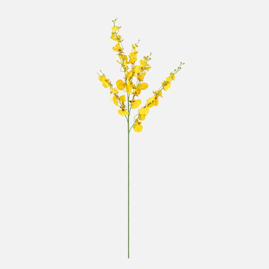 Orchidée dansante en soie pour arrangement de fleurs haut de gamme et decor de mariage