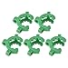 YOKIVE 5 Pcs Joint Clip, Lab Plastic Clips | Fixing Glass Instruments, Great for 19/22mm and 19/38mm Glass Taper Joint Laboratory Connector (Green)