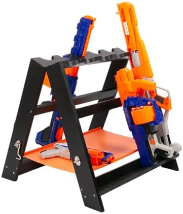 Amazon.com: Play Platoon Storage Rack for Nerf Gun Storage & Nerf ...
