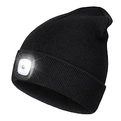 Rechargeable LED Lighted Beanie