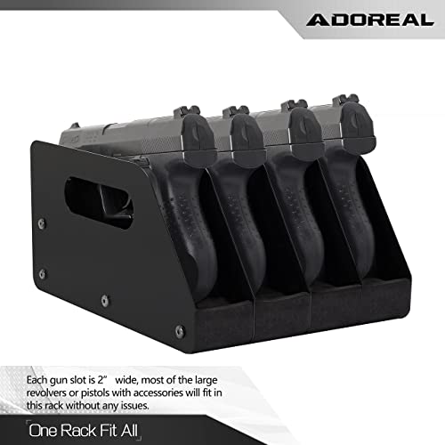 Adoreal Gun Rack For Pistol, Handgun Rack For Gun Safe Gun Cabinet Storage #TOP6