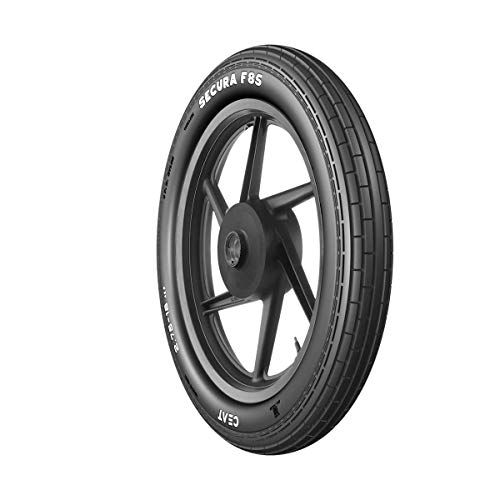 Image of CEAT 2.75-18 SECURA F85 42P TUBELESS TYRE | Front | Car Tyre for Front and Rear