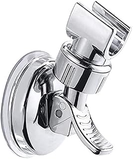 BLBK Shower Head Holder, Suction Cup Adjustable Removable Shower Wall Mounted Bracket, No Drilling Shower Head Bracket for Bathroom