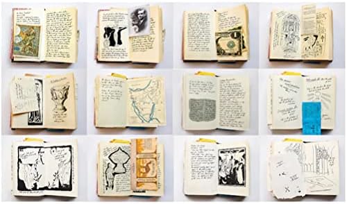 NAHEY Indiana Jones Holy Grail Diary Prop Classic Movie Diary Prop 235 Pages Vintage Journal Book Creative Gift