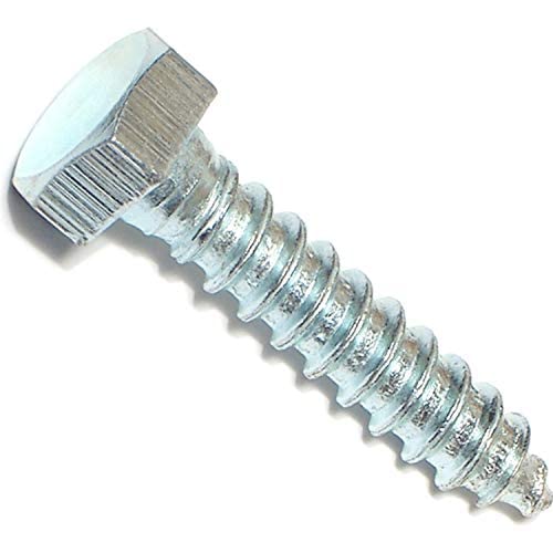 3 Set - 014973455477 Hex Lag Screws, 5/16 x 1-1/2, Piece-20
