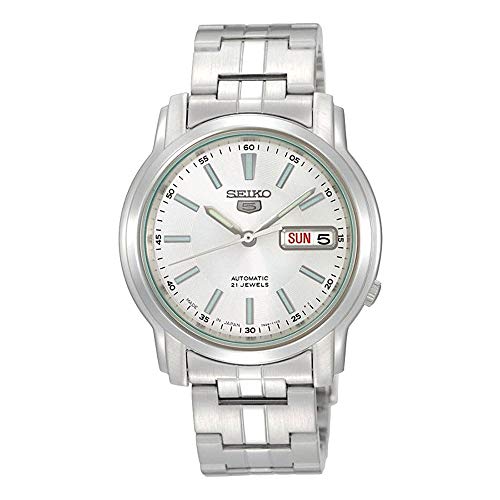 SEIKO Series 5 Automatic White Dial Men's Watch SNKL75K1