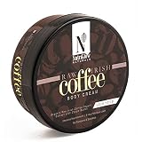 NUTRIGLOW Natural's Raw Irish Coffee Body Cream For Deep Moisturization Natural Glow, Dark Spots & C