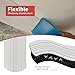 Keel Guard for Fiberglass Boat Bass Aluminum Boats, Boat Keel Protector Guard Hull Protector Shield Protects from Rocks Ramps Scratches Damage, Self-Adhesive DIY 6.5 feet, White
