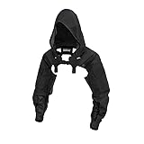 DMGEAR Men's Tactical Jacket Tactical Combat Long Sleeve Shirt Lightweight Breathable for Airsoft Hunting Camping (BK, Extra Large)