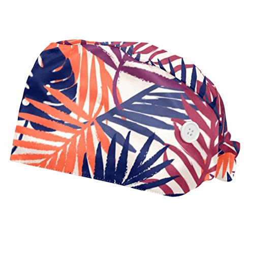 Chapeaux de travail JDEZ palm leaves casquettes bouffantes finitions soignées