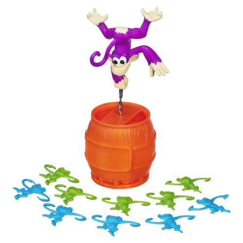 Hasbro Games Cheeky's Barrel Burst - Juego de Reflejos Preescolar (versión en inglés)