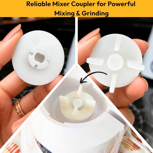 Image of cooker&mixer 4 Teeth Coupler for Mixers - Preethi,Pigeon,Kenstar,Sumeet,Bajaj, Crompton, Lifelong,Ganga, Premier, Orient and for Majority Mixer Grinders (Mixer Coupler, 4 teeth)