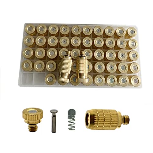 Lot De 6 Buses Brumisation Laiton Haute Pression - Pour Système Refroidissement & Jardin