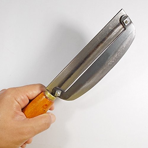 1x Sugarcane Cane Peeler Knife Kinves Thai Cutlery Iron Blade 6" Wood Handle KitchenWare Cook