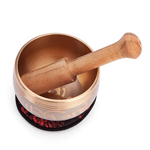 YOGATERIA Sino Tibetano Tigela Cantante do Himalia Mantra 8cm 240g