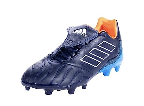 Adidas Unisex Copa Kapitan.2 Firm Ground Soccer Shoes, Team Navy/Cloud White/Blue Rush US 6.5