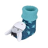 Rasselsocken Sterntaler Unisex Baby Rasselsöckchen Esel Strumpfwaren, Mittelblau, 16