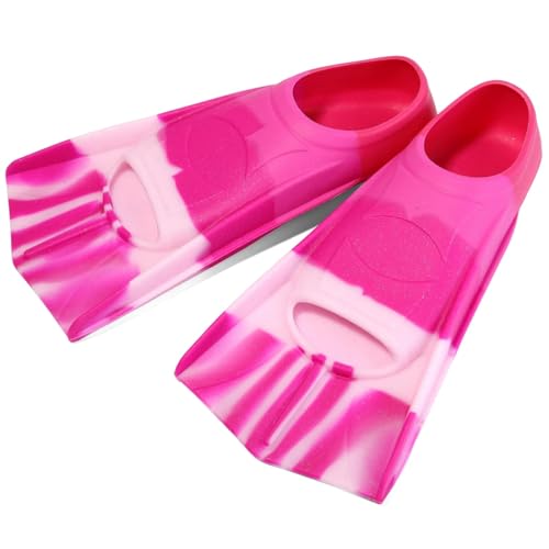 image for Foyinbet Kids Swim Fins,Kids Flippers Youth Swim Flippers for Lap Swim