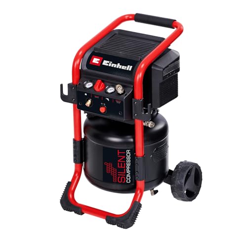 Hava Kompresörü TE-AC 240/24 Silent 4010452 | 1500 W | 10 bar | 24 L tank | 240 l/dk kapasite | 70 dB(A) ses basıncı | 2 basınç göstergesi | basınç düşürücü | yağsız