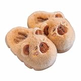 Generisch Hausschuhe Kinder Mädchen Junge Weiche Baumwolle Warm Niedliches Motiv Hausschuhe Rutschfeste Sohle für Innenbereich Pantoffeln Gemütlich Weiche Innenseite für Alter 5 bis 9