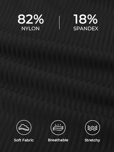 Summer Mae Maternity Ribbed High Waist Swimsuit Crop Top Bikini Bathing Suit High Cut Two Piece Pregnancy Swimwear4