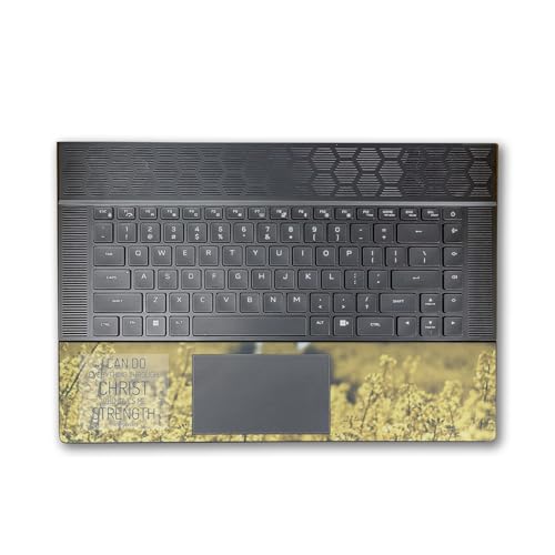 Image of Laptop Skin Compatible with Alienware X16 R2 (2024) - Through Christ - Premium 3M Vinyl Protective Wrap Decal Cover - Easy to Apply | Crafted in The USA by MightySkins