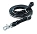 Weaver Leather Back In Barrel Rein, Black, Large