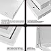 Aluminum Alloy Roof Hatch Cover with Galvanized Steel Frame, Rainproof Attic/Skylight Access Door for Home or Loft(30x16in/76x40cm)