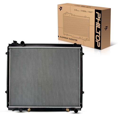 Image of PHILTOP Car Radiators Compatible with 2000-2006 Tundra 4.7L CU2321